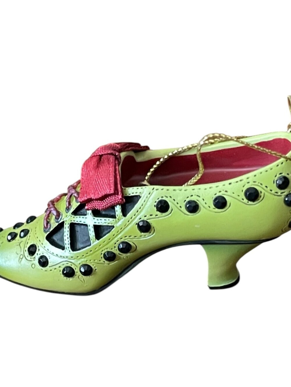 Ashton-Drake Galleries Stepping In Time Afternoon Tea Shoe Figurine Ornament